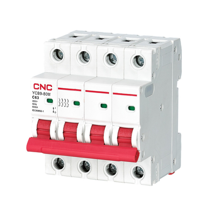 Factory Direct Sales 1 Pole 4p 20a Mcb Miniature Circuit Breaker 6ka 6000