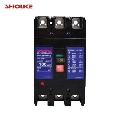 SKS NF100-CS 3p mccb molded case circuit breaker NF100-CS