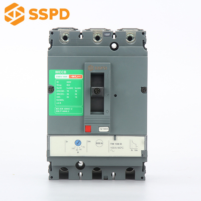 PC CVS100 3 phase mccb molded circuit breaker 500a , case mccb 500a 3phase